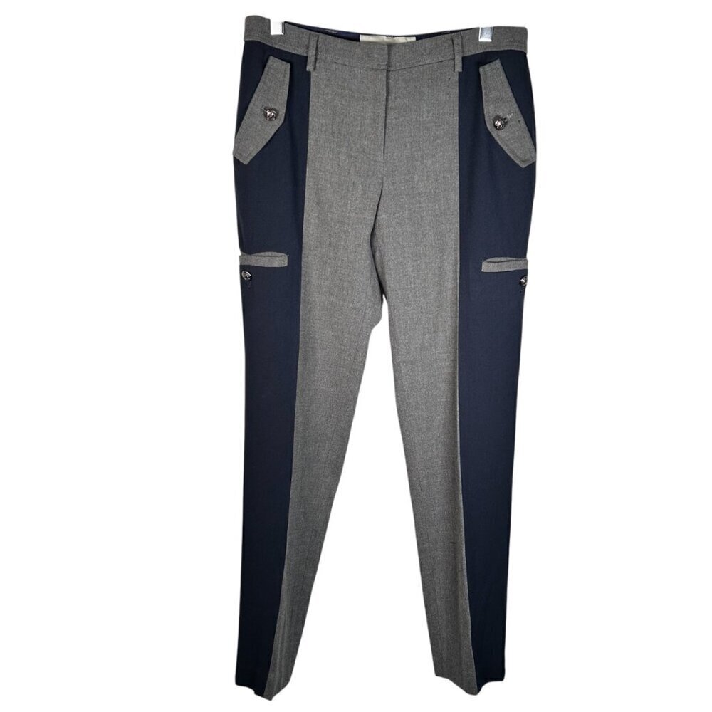 Anthropologie Leifsdottir Size 4 Pants Colorblock Office Brunch